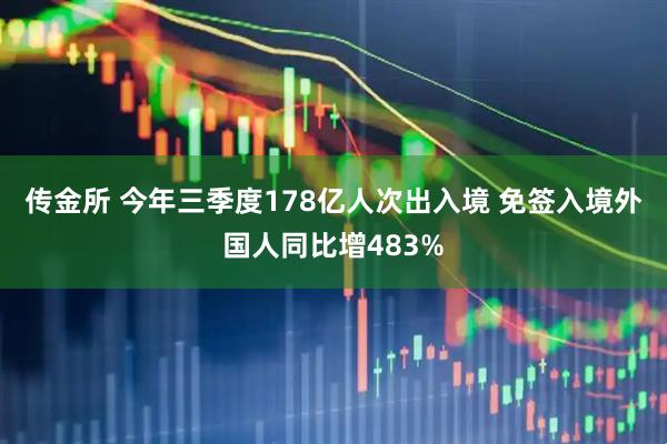 传金所 今年三季度178亿人次出入境 免签入境外国人同比增483%