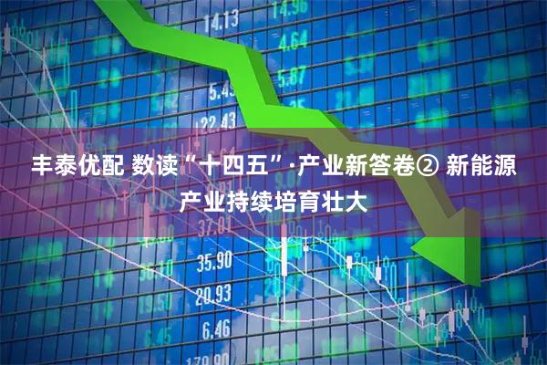 丰泰优配 数读“十四五”·产业新答卷② 新能源产业持续培育壮大